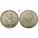 Deutsches Kaiserreich, Sachsen-Weimar-Eisenach, Wilhelm Ernst, 5 Mark 1908, Universität Jena, vz, J. 161