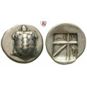 Aigina, Drachme um 370 v.Chr., ss/vz