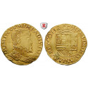 Belgien, Flandern, Philipp II., 1/2 Real d´or o.J., ss+