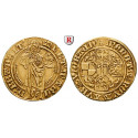 Brandenburg in Franken, Brandenburg-Franken, Albrecht Achilles, Goldgulden o.J. (nach 1470), ss-vz