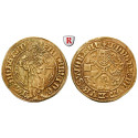 Brandenburg in Franken, Brandenburg-Franken, Friedrich IV., Goldgulden o.J., ss+