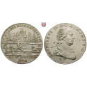 Regensburg, Stadt, 1/2 Konventionstaler 1791, vz+/vz