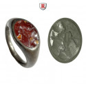 Römischer Fingerring mit gefasster Gemme