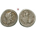 Römische Republik, Caius Iulius Caesar, Denar Februar/März 44 v.Chr, ss+