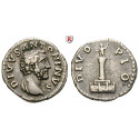 Römische Kaiserzeit, Antoninus Pius, Denar nach 161, ss+