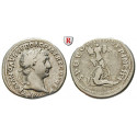 Römische Kaiserzeit, Traianus, Denar 103-111, ss+