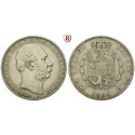 Mecklenburg, Mecklenburg-Schwerin, Friedrich Franz II., Vereinstaler 1864, ss