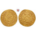 Augsburg, Reichsstadt, Goldgulden o. J. (1517-1558), f.vz