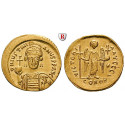 Byzanz, Justinian I., Solidus 538-545, vz+