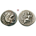 Makedonien, Königreich, Alexander III. der Grosse, Drachme 301-297 v.Chr., ss+