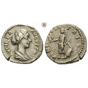 Römische Kaiserzeit, Lucilla, Frau des Lucius Verus, Denar nach 164, ss+