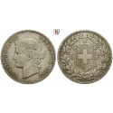 Schweiz, Eidgenossenschaft, 5 Franken 1892, ss