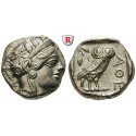 Attika, Athen, Tetradrachme 2. Hälfte 5.Jh. v.Chr., vz