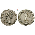 Römische Kaiserzeit, Domitianus, Denar 87, f.vz