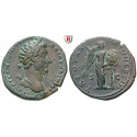 Römische Kaiserzeit, Marcus Aurelius, Sesterz 170-171, ss-vz