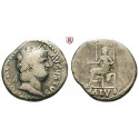 Römische Kaiserzeit, Nero, Denar 65-66, ss