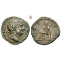 Römische Kaiserzeit, Hadrianus, Denar 126-127, ss+