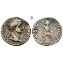Römische Kaiserzeit, Tiberius, Denar 14-37, ss