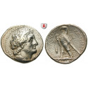Ägypten, Königreich der Ptolemäer, Ptolemaios II., Tetradrachme Jahr 27 = 259-258 v.Chr., ss+