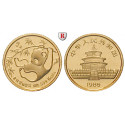 China, Volksrepublik, 5 Yuan 1985, 1,56 g fein, st