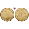 Frankreich, V. Republik, 50 Euro 2011, 7,78 g fein, PP