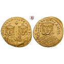 Byzanz, Constantinus V. und Leo IV., Solidus 764-773, vz/vz+