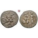 Römische Republik, M. Furius, Denar 119 v.Chr., vz