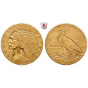 USA, 5 Dollars 1908, 7,52 g fein, vz
