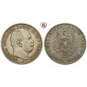 Deutsches Kaiserreich, Preussen, Wilhelm I., 2 Mark 1884, A, ss+, J. 96