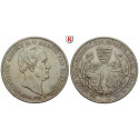 Sachsen, Königreich Sachsen, Friedrich August II., Taler 1854, ss