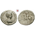 Römische Kaiserzeit, Geta, Caesar, Denar 204, ss-vz