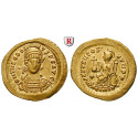 Römische Kaiserzeit, Theodosius II., Solidus 441-450, f.vz