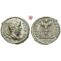 Römische Kaiserzeit, Septimius Severus, Denar 201, vz+