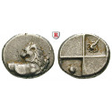 Thrakien, Chersonnesos, Hemidrachme 350-320 v.Chr., ss-vz
