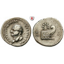 Römische Kaiserzeit, Vespasianus, Denar 77-78, ss-vz