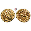 Gallien, Aedui, 1/4 Stater 2.-1. Jh. v.Chr., ss-vz