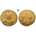 Byzanz, Constantinus VII. und Romanus II., Solidus 950-955, vz