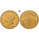 USA, 20 Dollars 1904, 30,09 g fein, ss-vz/vz