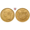 Dänemark, Frederik VIII., 20 Kroner 1908, 8,06 g fein, vz/vz-st