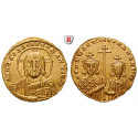 Byzanz, Constantinus VII. und Romanus II., Solidus 950-955, vz-st