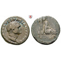 Römische Kaiserzeit, Vespasianus, Denar 69-71, ss