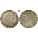 Sachsen, Albertinische Linie, Friedrich August II., 1/3 Taler 1754, vz