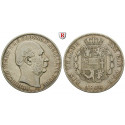 Mecklenburg, Mecklenburg-Schwerin, Friedrich Franz II., Taler 1864, ss