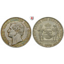Sachsen, Königreich Sachsen, Johann, Ausbeutetaler 1860, ss+