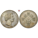 Bayern, Königreich, Ludwig I., Geschichtstaler 1829, ss-vz