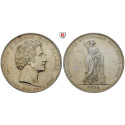 Bayern, Königreich, Ludwig I., Geschichtstaler 1835, ss-vz
