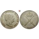 Bayern, Königreich, Maximilian I. Joseph, Kronentaler 1815, ss+