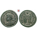 Römische Kaiserzeit, Constantius II., Caesar, Follis 325-326, vz-st