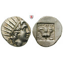 Karien - Inseln, Rhodos, Drachme 125-88 v.Chr., vz-st