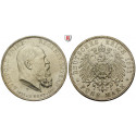 Deutsches Kaiserreich, Bayern, Luitpold, Prinzregent, 5 Mark 1911, 90. Geburtstag, D, vz/vz-st, J. 50